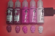 Warcolours paints - purple set zestaw 5 farb akrylowych