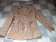 kurtka damska ,płaszczyk roz.L /42 eko skóra, zapinany na guziki