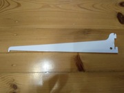 Domax Wspornik pojedynczy biały 350 mm