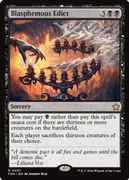 Karta MtG - Blasphemous Edict  (57) - Foundations (FDN)