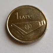 Łotwa 1 łat, 2013 Kokle