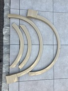 listwy błotników SQ8 kolor Shakir Gold metalik idealne do założenia 