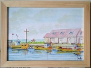 Kutry w Kuźnicy 21x30 akwarela Oferuje autor Jerzy Okoń