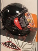 Kask motocyklowy SMK Nowy czarny połysk L I XL