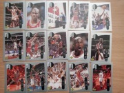 Naklejki NBA Michael Jordan Upper Deck 33 sztuki