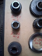 Tokarka TUE 40 kolo zebate red. Z 21 m 2