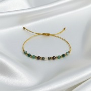 Bransoletka-amulet: Sukces i Pieniądze - kamienie półszlachetne