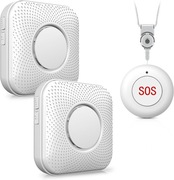 Minibezprzewodowa syrena alarmowa Dla osób starszych, chorych