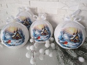 Bombki akrylowe WIDOKÓWKA