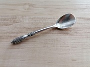 ŁYŻECZKA DO SOLI I PRZYPRAW SREBRO PRÓBA 800 PARYŻ FRANCJA 1882-1901r