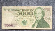 PIĘĆ TYSIĘCY ZŁOTYCH 1982