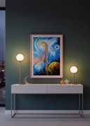 :::: ANIOŁ ABSTRAKCJA :::: OBRAZ NA KARTONIE ::::