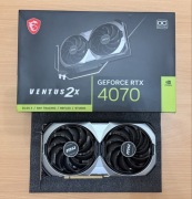 MSI GeForce RTX 4070 VENTUS 2X OC 12GB GDDR6X