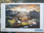 Clementoni Puzzle Widok z Chin 2000. Brak 2el.