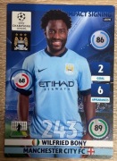 PANINI CHAMPIONS LEAGUE 2014/15 UPDATE IMPACT SIGNING WILFRIED BONY