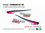 Naklejki / nalepki traktorka YANMAR KE-50 / KE-60 / KE-40
