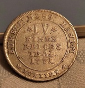 Niemcy. Hessen-Kassel. 1/4 talara 1771 r