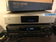 DCD 520AE Denon srebrny 