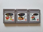 Zestaw japońskich gier Gameboy/ Gameboy Color Schin-Chan