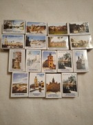 Zapałki kolekcjonerskie Jilemnice – komplet 17 pudełek