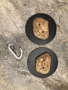 chwyty wspinaczkowe drytooling GRANIT otoczak zestaw 2 szt