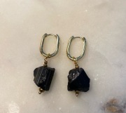 Kolczyki z turmalinem