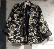 Nowa kurtka włoska Italy pikowana czarna wiosenna s m l xl