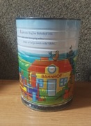 Kolekcjonerska puszka Milupa lata 90-te