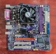 ECS C51GM-m płyta główna + procesor AMD Sempron 3000+