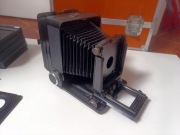 Aparat wielkoformatowy PENTA 45F 4x5 " + 8 kaset + rollkaseta  6x9 cm