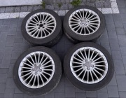 Oryginalne AUDI z oponami 245/45 R17 5X112 7.0JX17H2 ET46 8K0601025BE