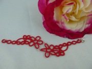 Bransoletka frywolitkowa