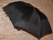 Stary parasol czarny PRL