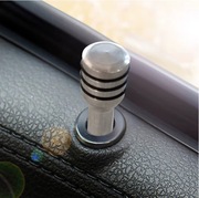 4SZT Przycisk zwalniający/blokujący ALUMINIOWE GAŁKI ZAMKA DRZWI AUTA