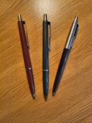 Zestaw 3 długopisów Zenith 4 i 7 z czasów PRL-u 