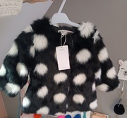 Wiosenne futerko dla dziewczynki mała dama 74/80