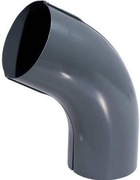 Kolanko rynny grafitowe Flamingo 60°, 90mm Budmat