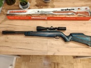 Karabin wiatrówka Weihrauch HW 97 K Niebieski laminat. stan bdb