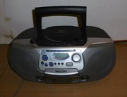 BOOMBOX PHILIPS AZ1226/00C CD + RADIO + KASETA