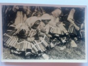 Łowicz stroje ludowe 1959 r pieczatki