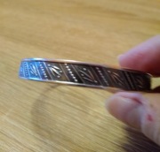 Stara, srebrna bransoletka Metaloplastyka Warmet?