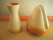 porcelanowy WAZON SERWETNIK TUŁOWICE new look '60