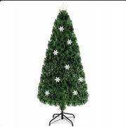 Sztuczna choinka z lampkami LED 180cm