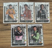 Topps Turbo Attax F1 2025 - komplet 5 kart Diamond Edition DM1-DM5