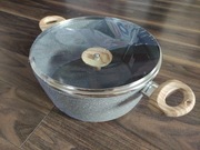 Garnek z pokrywką 28cm Kenya ambition aluminium