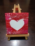 Mini obraz sztaluga prezent 