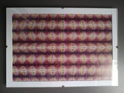 Stereogram, obrazek 3D, magiczne oko w antyramie 30x20,5cm