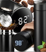 KUBEK TERMICZNY TERMOS DO KAWY 500ML WYŚWIETLACZ LCD SZCZELNY