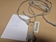 Kabel zasilający czarny, P+N, 10/16A,250V, 1,8m , ósemka