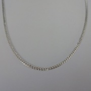 Srebrny łańcuszek męski pancerka 3mm 55 cm